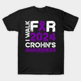 Crohn's Awareness Walk 2024 T-Shirt